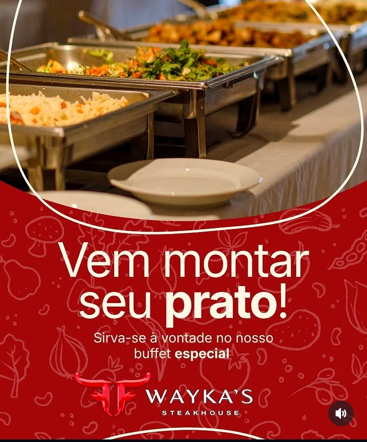 Vem montar seu prato